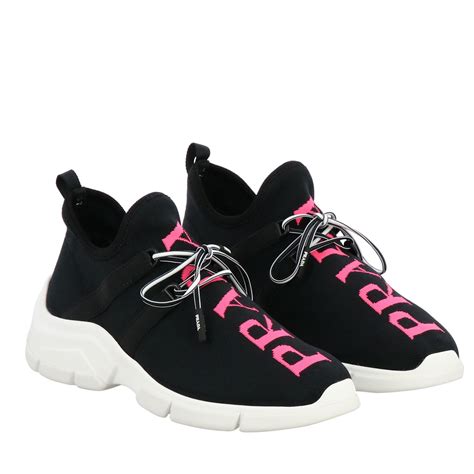 prada slip on sandals|Prada sock sneakers women's.